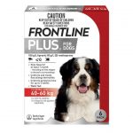FRONTLINE PLUS DOG 6 PACK XLARGE RED